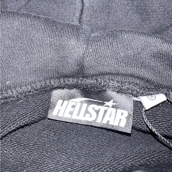 Hellstar hoodie black, worn a couple times